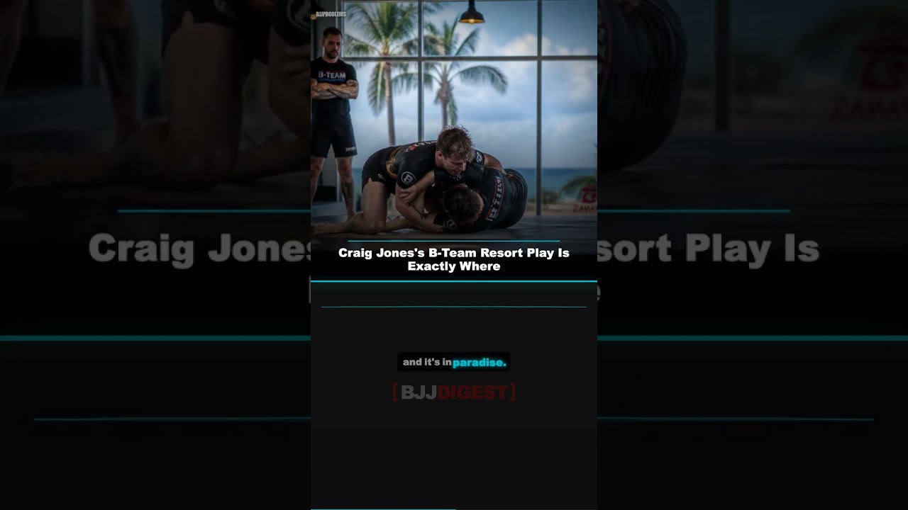 Craig Jones Took B-Team to a Resort #Shorts