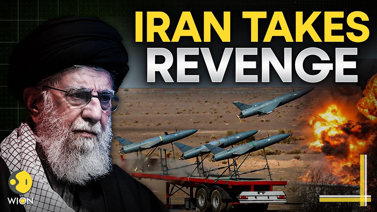 War LIVE: Iran Takes Revenge! 100 Drones Launched Towards Israel | Israel-Iran War LIVE | WION LIVE