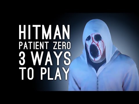 Hitman Patient Zero The Author: 3 Ways to Play - GHOSTFACE PEN KILL