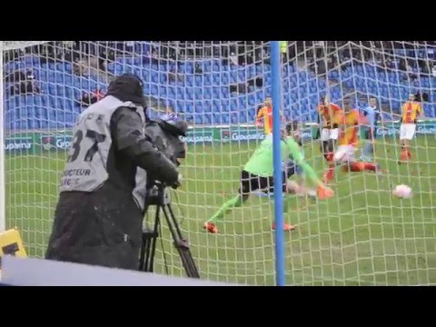 But de Ghislain Gimbert (Le Havre - Lens 2-0)