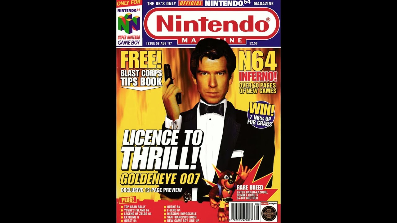 Nintendo Official Magazine UK - Issue 59 August 1997 AI Analysis and Narration