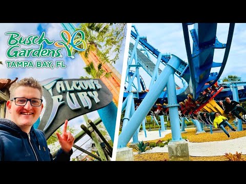 Video: Busch Gardens Tampa Bay 2025 Vlog - EPIC Coasters & Phoenix Rising FIRST RIDE!