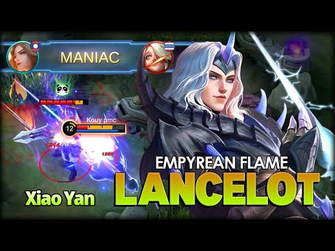MANIAC!! Dragon Tamer Empyrean Flame Lancelot by Xiao Yan Top Global Lancelot - MLBB