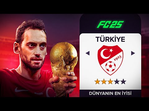 TÜRKİYE MİLLİ TAKIMINI DÜNYANIN EN İYİSİ YAPTIM ! EA FC 25 TÜRKİYE REBUİLD
