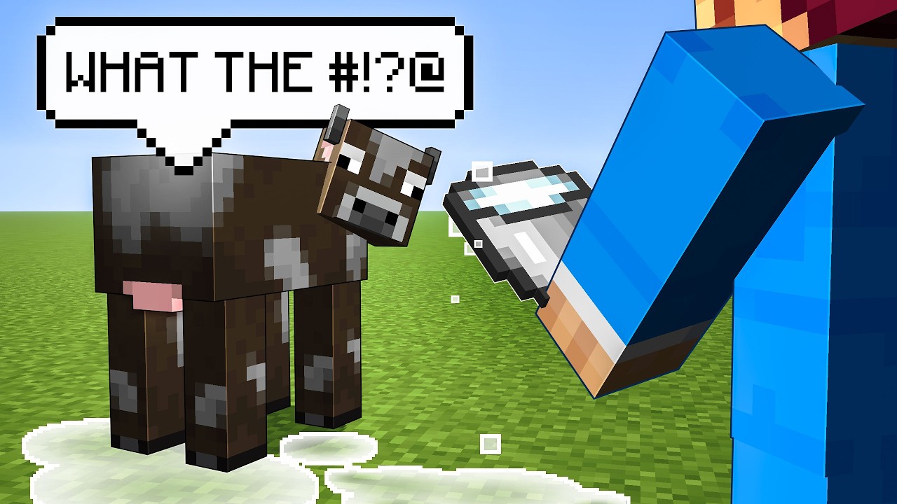 Minecraft, But Every Mob Can Talk