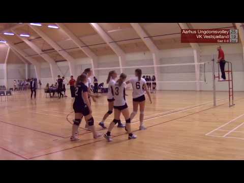 U21 DM 2018 Aarhus Ungdomsvolley mod VK Vestsjælland