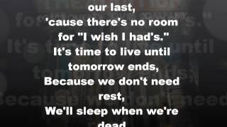 The Audition - Rep your clique (lyrics)