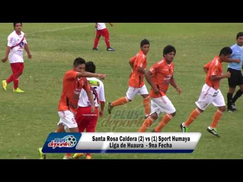 SANTA ROSA CALDERA (2) vs (1) SPORT HUMAYA - FÚTBOL HUAURINO - 9NA FECHA/2017.