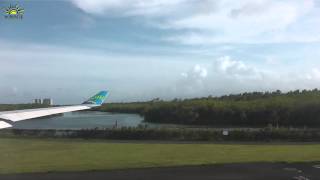 preview picture of video 'Aircaribes take off - Guadeloupe - Pointe-à-Pitre to Paris'