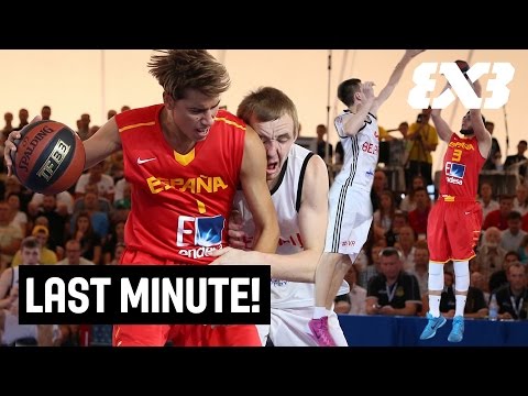 TISSOT Last Minute! - Spain wins the Bronze Medal with an IMPOSSIBLE shot - FIBA 3x3