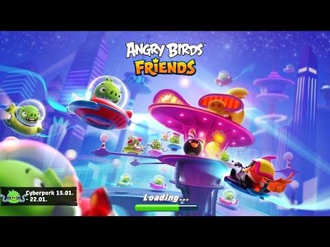Angry Birds Friends. Cyberpork 2 (21.01.2026). 3 stars. Passage from Sergey Fetisov