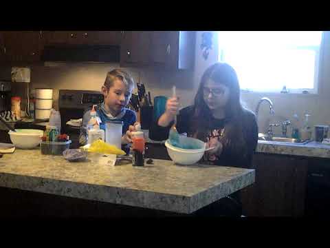 Making crunchy slime