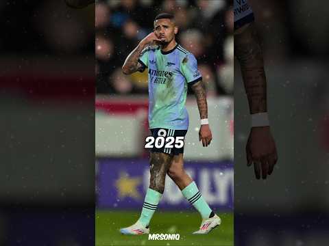 Evolution of Gabriel Jesus (2015 - 2025) 🇧🇷 💫 #gabrieljesus #goals #evolution #arsenal