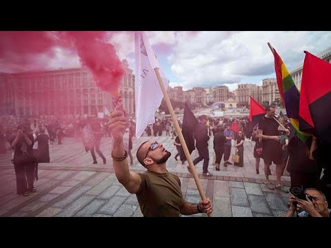 Kyiv ceremony honours artist killed on the frontline