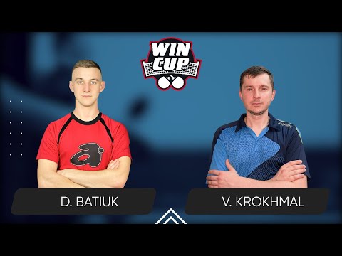 00:15 Dmytro Batiuk - Vitalii Krokhmal West 6 WIN CUP 06.03.2024 | TABLE TENNIS WINCUP