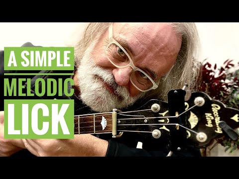 Learn this Simple Melodic Lick. - Bluegrass Banjo