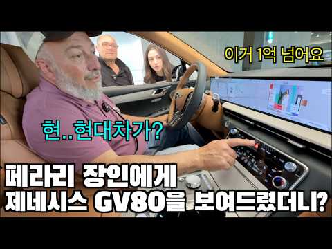 Los italianos prueban los autos más lujosos de Hyundai