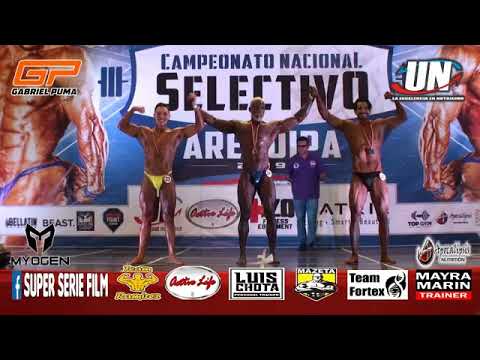 Campeonato nacional selectivo de fisicoculturismo Arequipa 2019 - Men Classic Physique 175 cm - IFBB