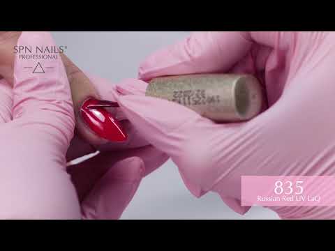 Lakier hybrydowy SPN Nails - 835 Russian Red