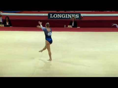 Lilia Akhaimova (RUS) Floor Team Finals 2018 Doha World Championships