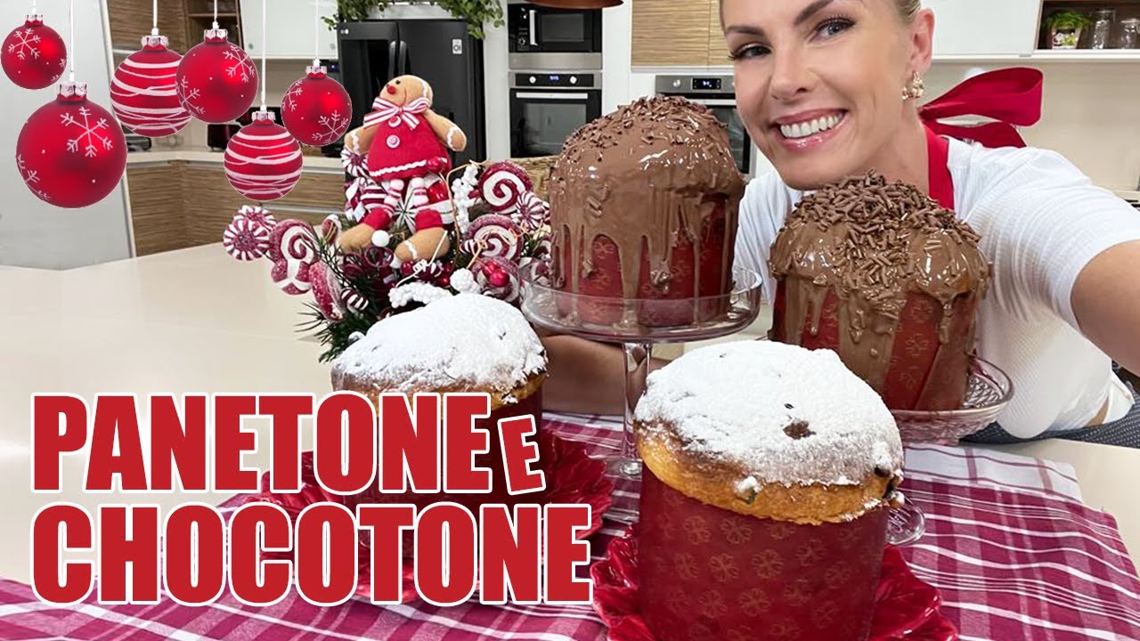 FIZ O PANETONE E O CHOCOTONE IGUAL A DE UMA MARCA FAMOSA | COZINHANDO EM FAMÍLIA