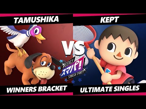 Sumapa 74 - tamushika (Duck Hunt) Vs. kept (Villager) SSBU Ultimate Tournament
