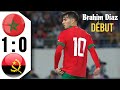 Brahim Diaz débute avec le Maroc 23/03/2024 • Maroc contre Angola