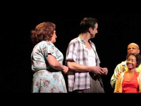 Bryan Fenkart and the final performance of the First National Tour of Memphis, 5/19/13