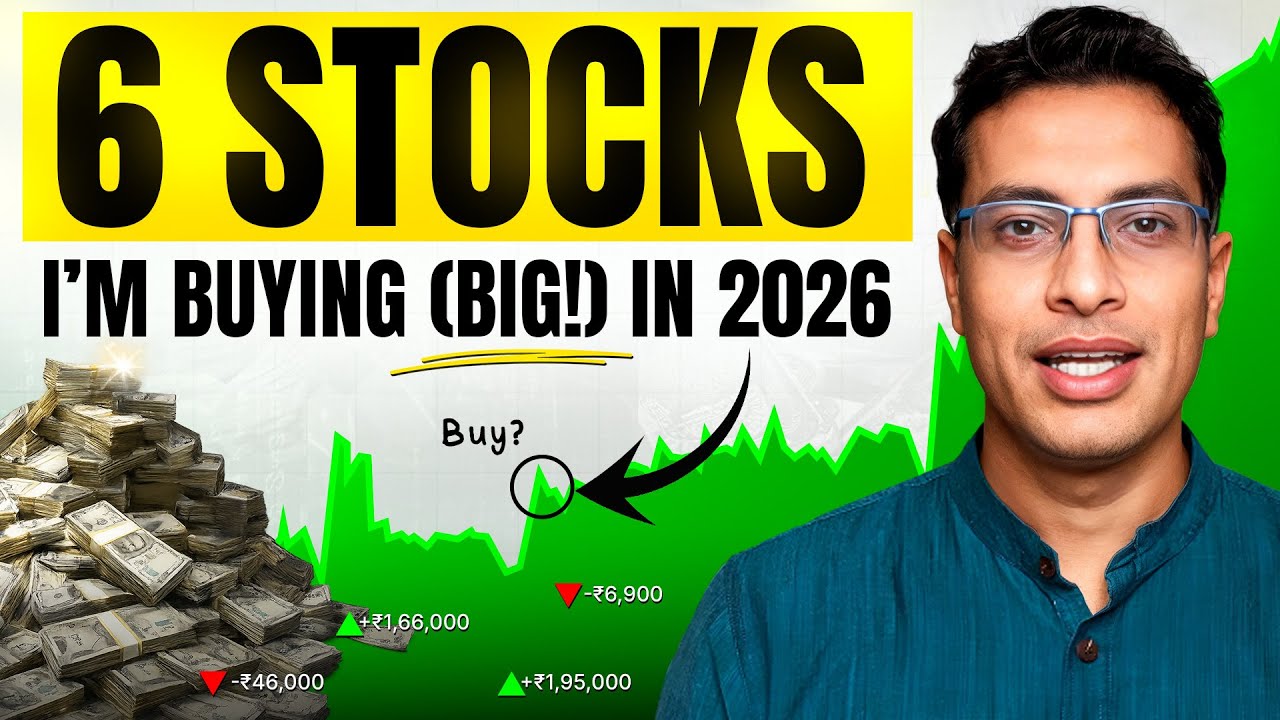 Top 6 Stocks I am buying in 2026 for Long-Term Wealth | Akshat Shrivastava