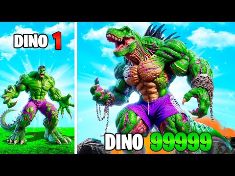 Upgrading to Dino HULK In GTA 5