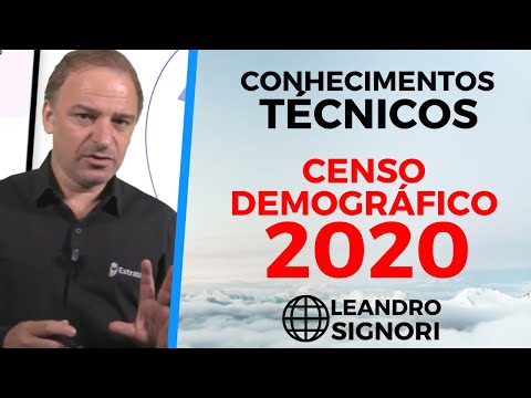 Conhecimentos Técnicos  - IBGE - Censo Demográfico 2020