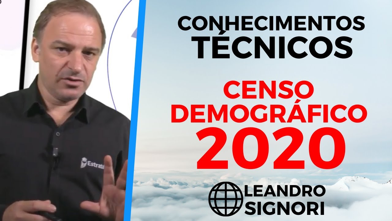Conhecimentos Técnicos  - IBGE - Censo Demográfico 2020