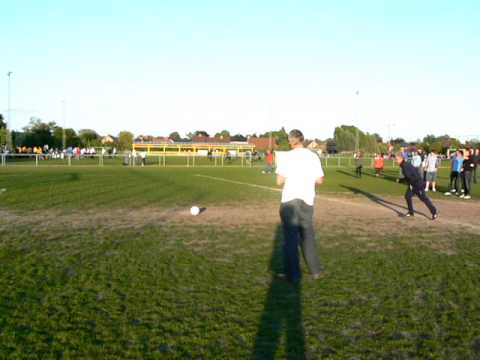 Hans Oudejans mist penalty - Vrone - 2009 - toernooi bij KSV Roeselare