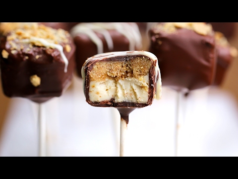S’mores Cheesecake Pops