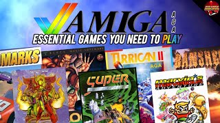 Top 40 Best Amiga AGA Games of all time (Time Stamps) #amiga #commodoreamiga #amiga1200