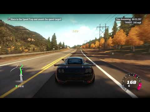Forza Horizon Walkthrough Part 102 - "South Beaumont - Speed Stunt"