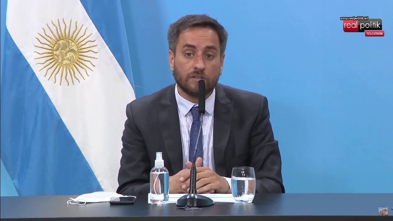 Incendios en El Bolsón: Conferencia de prensa del ministro de Ambiente, Juan Cabandié
