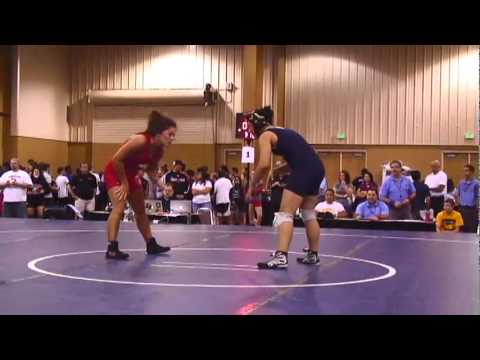 FILA Junior 63kg - Alli Ragan (King College) DEC Tanya Kusse (Lindenwood) 4-1, 0-4, 4-1