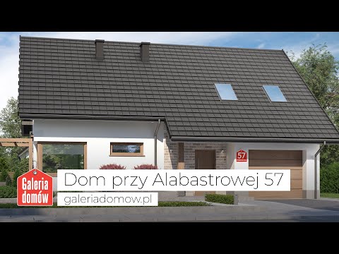 Projekt domu przy Alabastrowej 57 - GaleriaDomow.pl