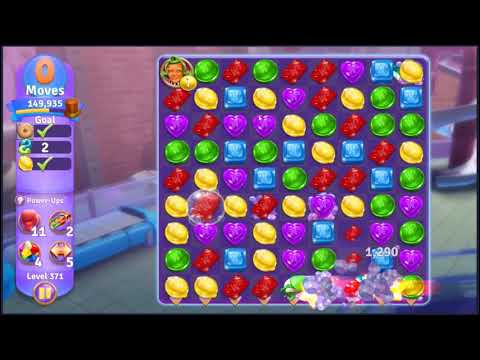 Wonka's World of Candy Level 371 - NO BOOSTERS + FULL STORY 🍫 | SKILLGAMING ✔️