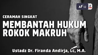 Download lagu Membantah Hukum Rokok Makruh [ID-EN Sub][ - Ustadz Dr. Firanda Andirja, M.A. mp3