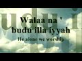 Eid Takbeer With English Subtitles Mishary Bin Rashid Alafasy Eight Hour Loop