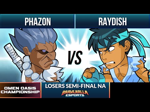 Phazon vs Raydish - Losers Semi-Final - Omen Oasis Championship 2022 - NA 1v1