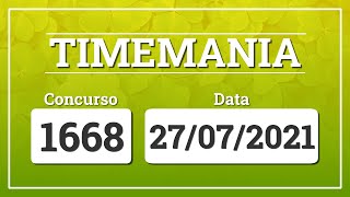 Capa de TIMEMANIA 1668