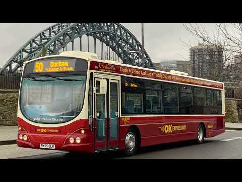 Preserved Go North East Scania L94UB Wright Solar 5232 NK55OLM