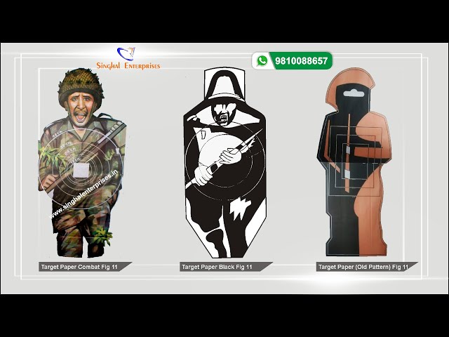 Shooting Target - Type C Target Paper Trader - Wholesaler / Distributor ...