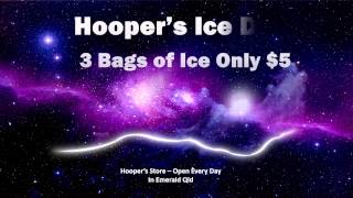 preview picture of video 'Emerald Qld - Hooper's Store Ice Deal 3 Bags for $5 - Open Every Day'