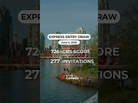 June 2, 2025 - Express Entry Draw #348 - Provincial Nominee Program