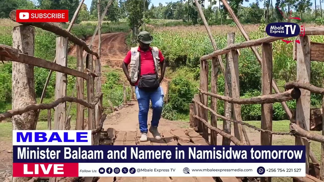 Some technical staff have already fled the scene as Minister Balaam heads to Namisindwa 