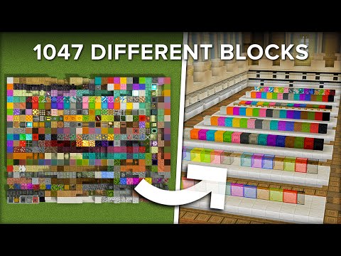 I Collected Every Block In Survival Minecraft